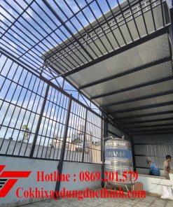 Mái Tôn Cách Nhiệt Sân Thượng