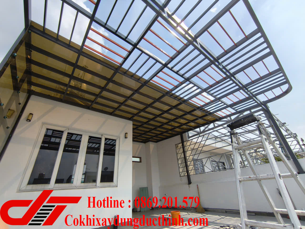 Mái Che Tấm Poly Lấy Sáng