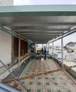 Mái Tôn Phủ PU Cách Nhiệt